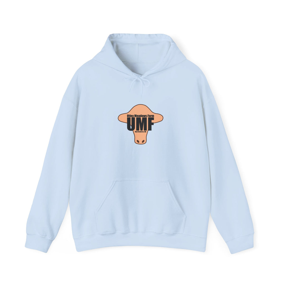 Utley Meadows Farm - Logo -  Hooded Sweatshirt