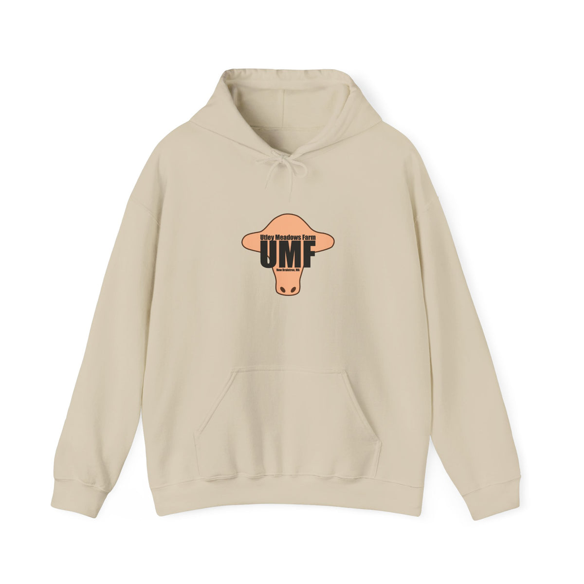 Utley Meadows Farm - Logo -  Hooded Sweatshirt