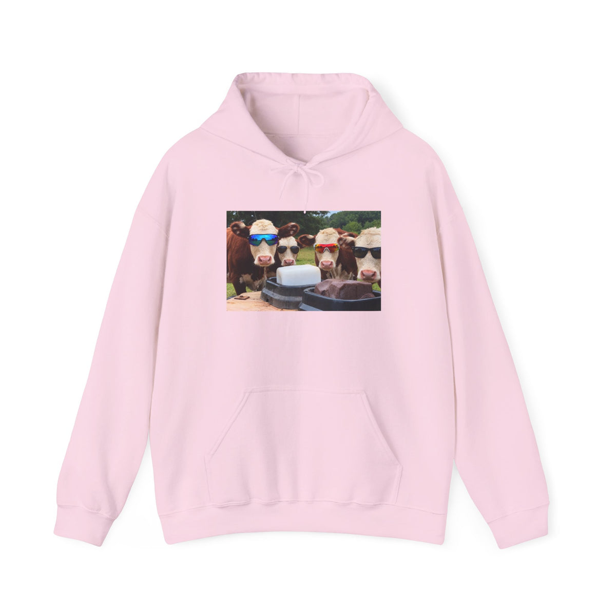 Utley Meadows Farm - Cool cows -  Hooded Sweatshirt
