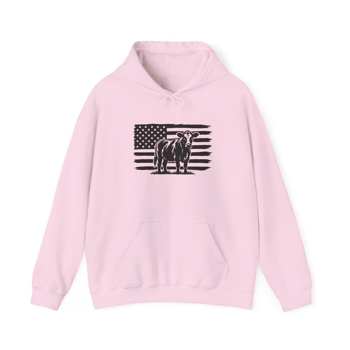 American Flag Unisex Hooded Sweatshirt
