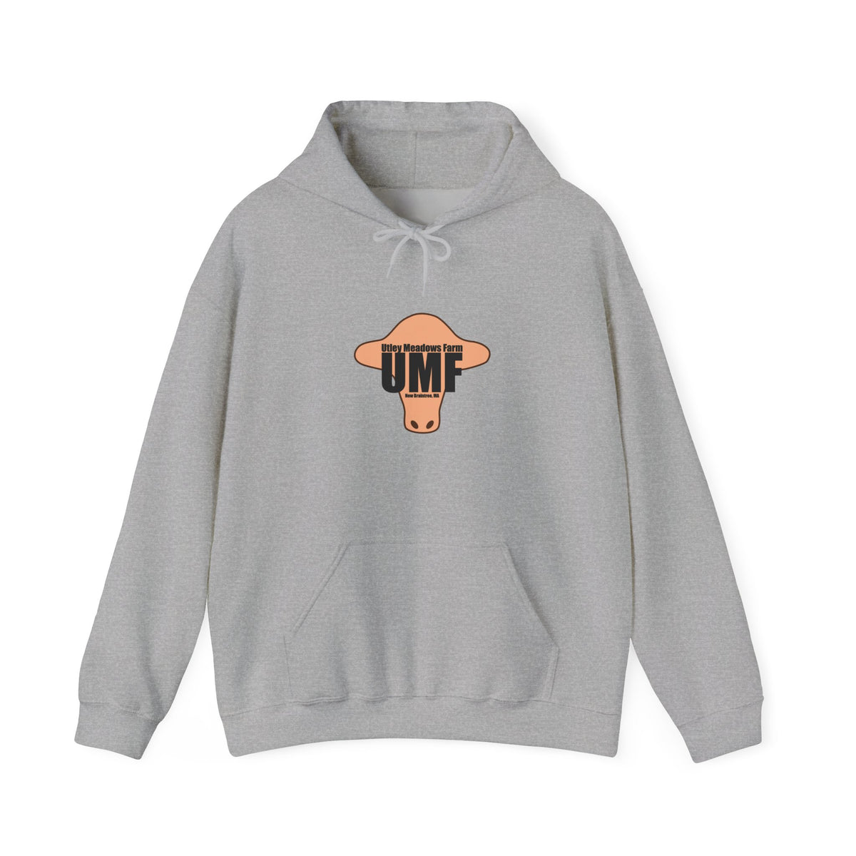 Utley Meadows Farm - Logo -  Hooded Sweatshirt